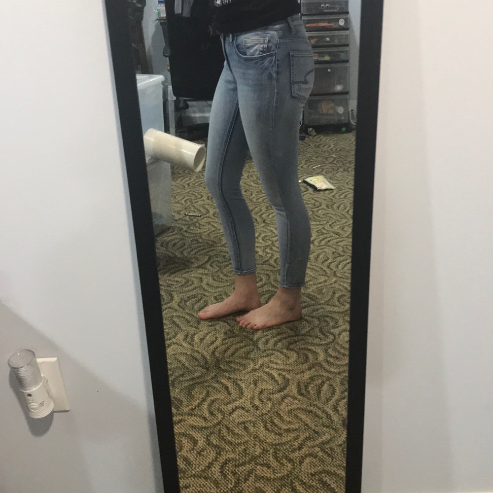Light blue jeans